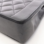 Chanel Shoulder Bag Quilted Diana Flap Black Lambskin Chain — view 6