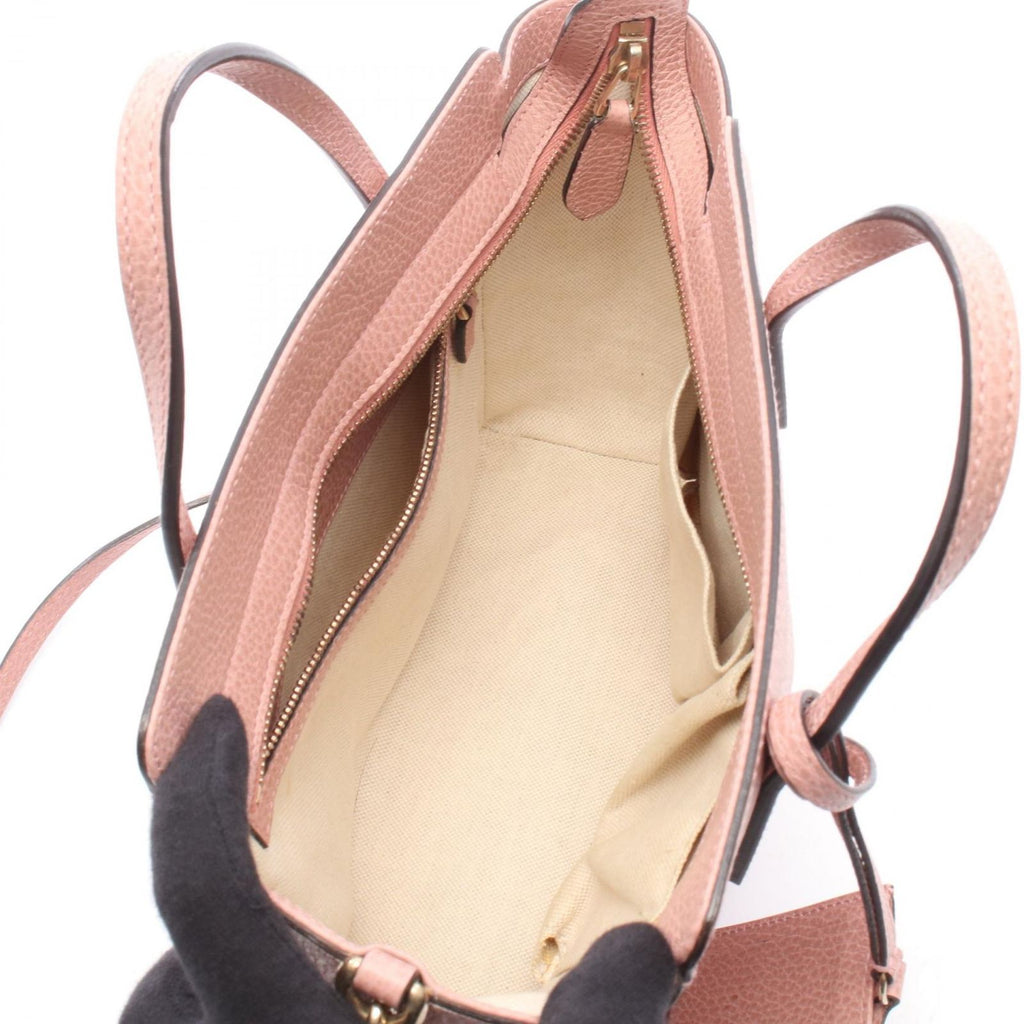 Gucci Handbag Swing Mini 2-Way Pink Leather — view 3