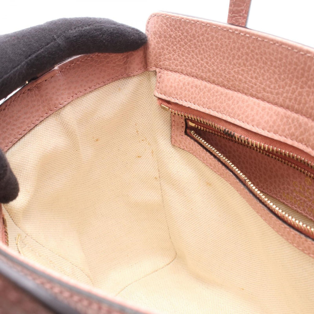 Gucci Handbag Swing Mini 2-Way Pink Leather — view 5