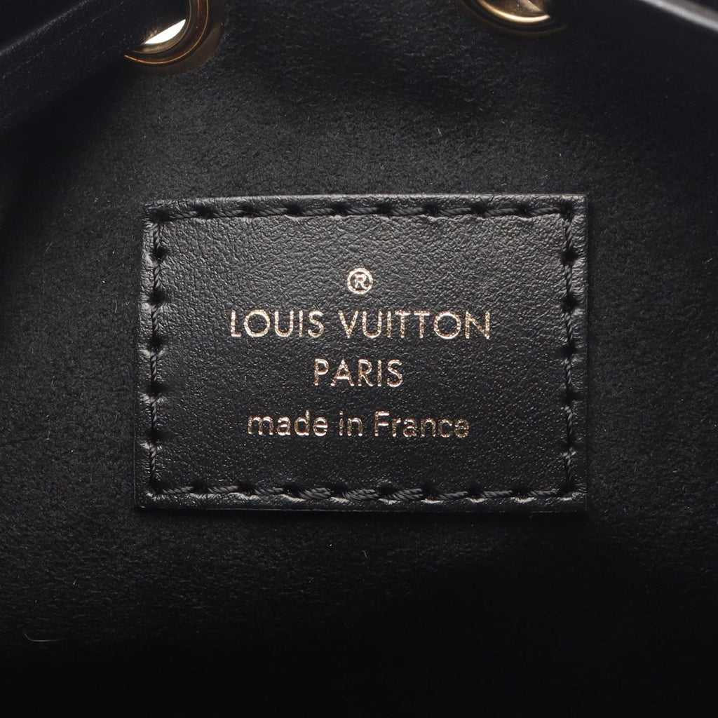 Louis Vuitton Handbag Kanoe Monogram 2-Way Noir Canvas Leather — view 4
