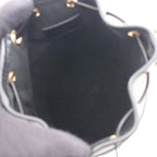Louis Vuitton Handbag Kanoe Monogram 2-Way Noir Canvas Leather — view 3