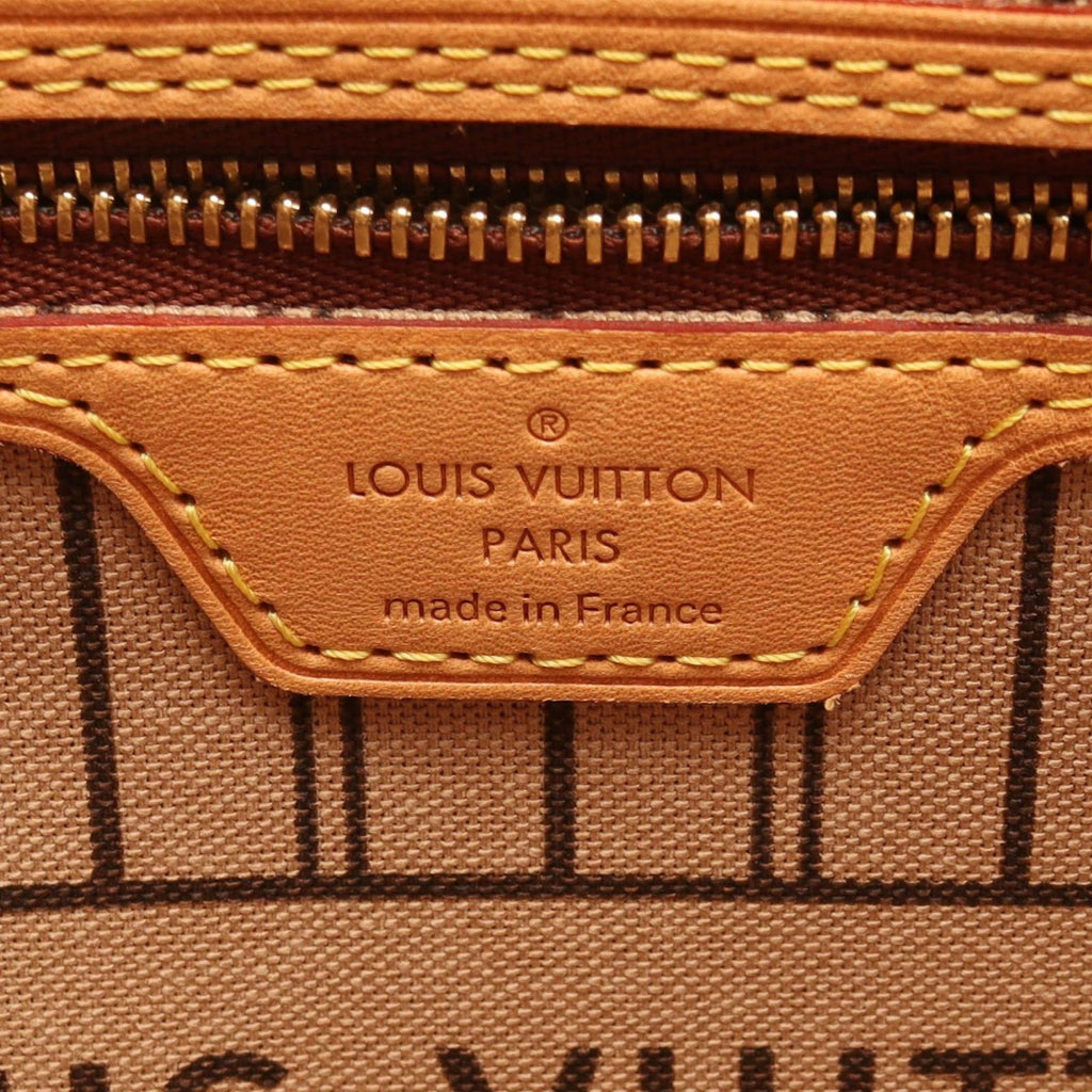 Louis Vuitton Tote Neverfull PM Monogram Canvas Leather — view 4