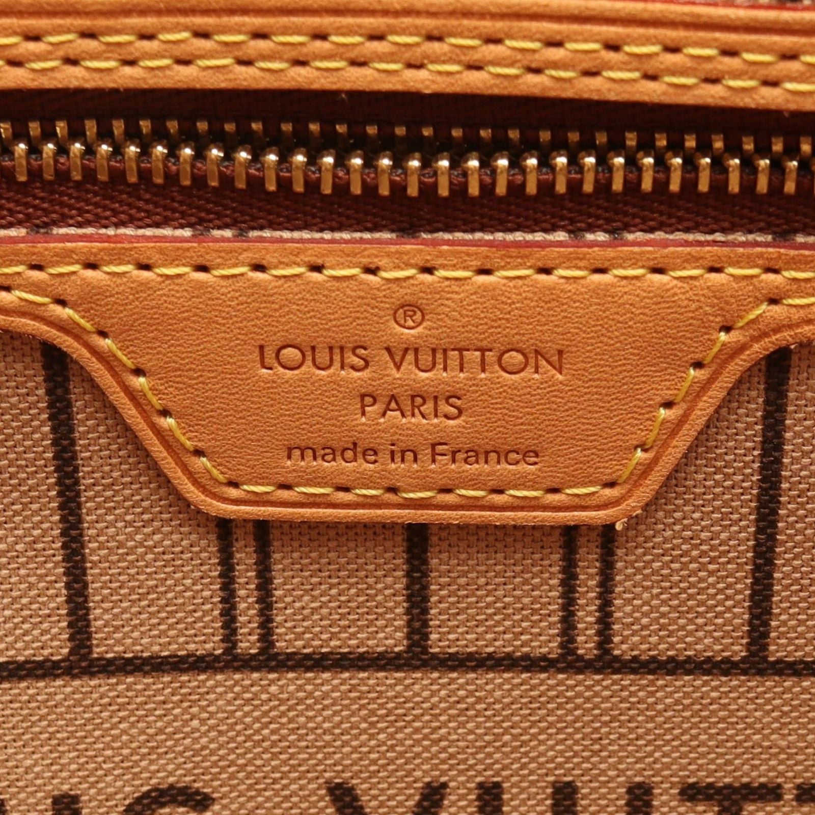 Louis Vuitton Tote Neverfull PM Monogram Canvas Leather — view 4