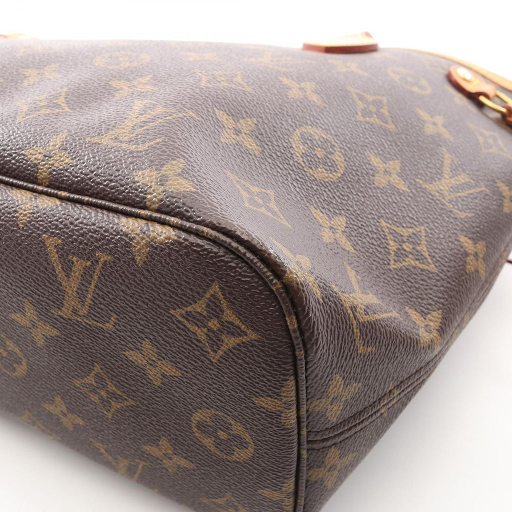 Louis Vuitton Tote Neverfull PM Monogram Canvas Leather — view 5