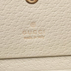 Gucci Bifold Wallet Pikarar GG Supreme Beige Pink White Animal Print — view 5