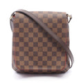 Louis Vuitton Shoulder Bag Musette Salsa Long Strap Damier Ebene Canvas Leather