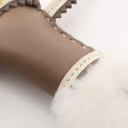 Hermes Charm Buddy Etoupe Cles Shearling Epi Keychain — view 5