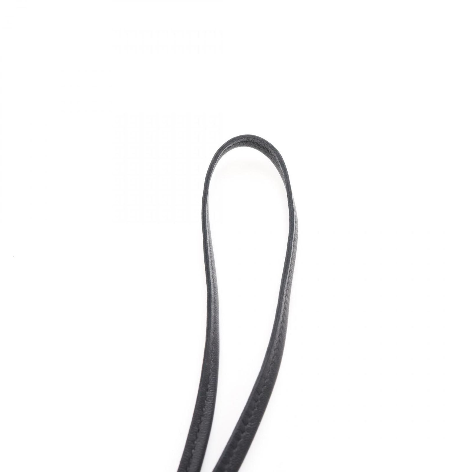 Hermes Charm Buddy Black Shearling Studs Keychain — view 5