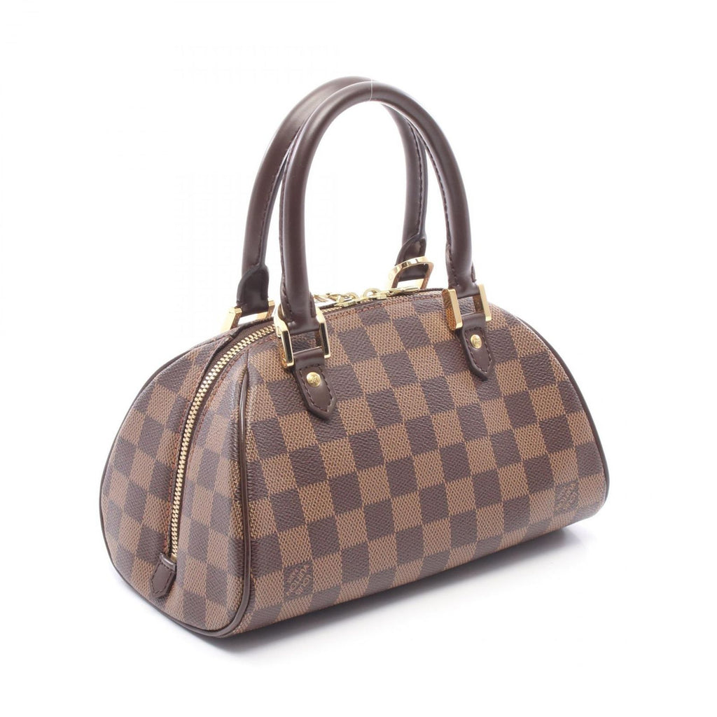 Louis Vuitton Handbag Riviera Mini Damier Ebene Canvas Leather — view 2