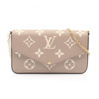 Louis Vuitton Shoulder Bag Pochette Felicity Monogram Empreinte Tourterelle