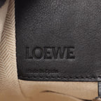 Loewe Handbag Hammock Bag Small Herbarium 2-Way Gray Black Leather — view 4