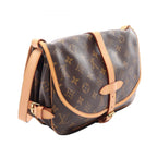 Louis Vuitton Shoulder Bag Saumur 30 Monogram Canvas Leather — view 2
