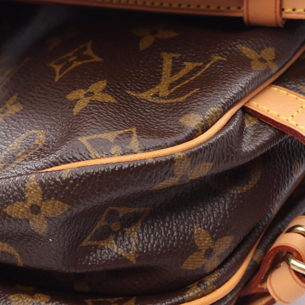 Louis Vuitton Shoulder Bag Saumur 30 Monogram Canvas Leather — view 9