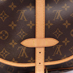 Louis Vuitton Shoulder Bag Saumur 30 Monogram Canvas Leather — view 7