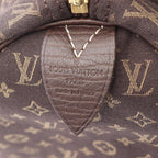Louis Vuitton Handbag Speedy 30 Monogram Mini Lin Ebene Canvas Leather — view 4