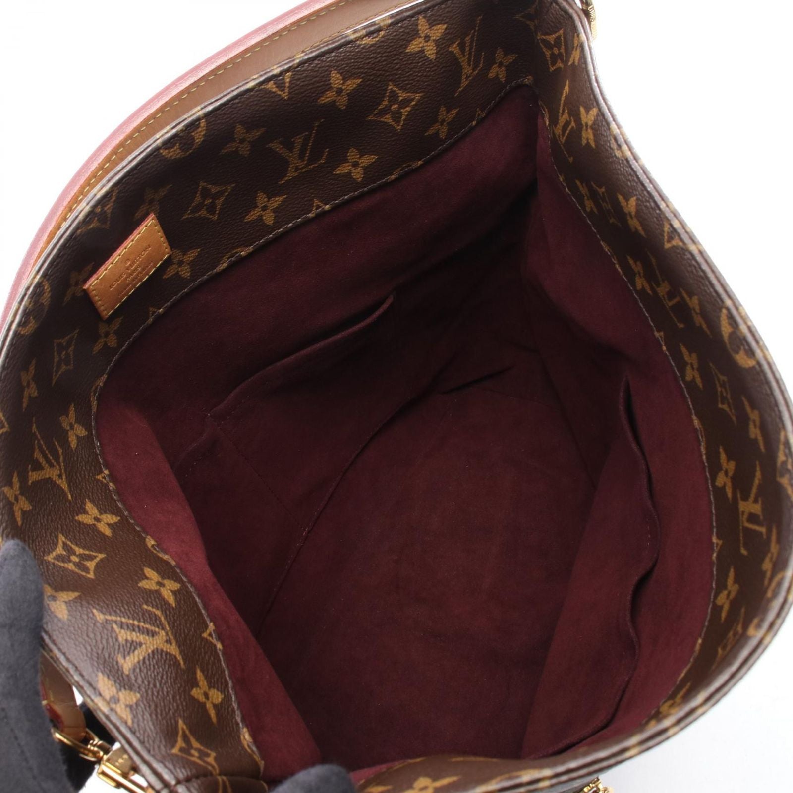 Louis Vuitton Shoulder Bag Meri Monogram 2-Way Canvas Leather — view 3