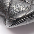 Chanel Tote Reissue Black Caviar Leather Quilted — view 6