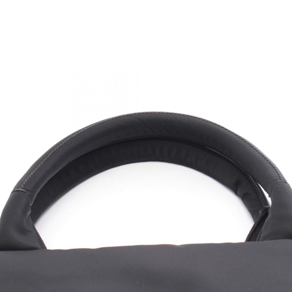 Prada Tote Camouflage Reversible 2-Way Black Nylon — view 8