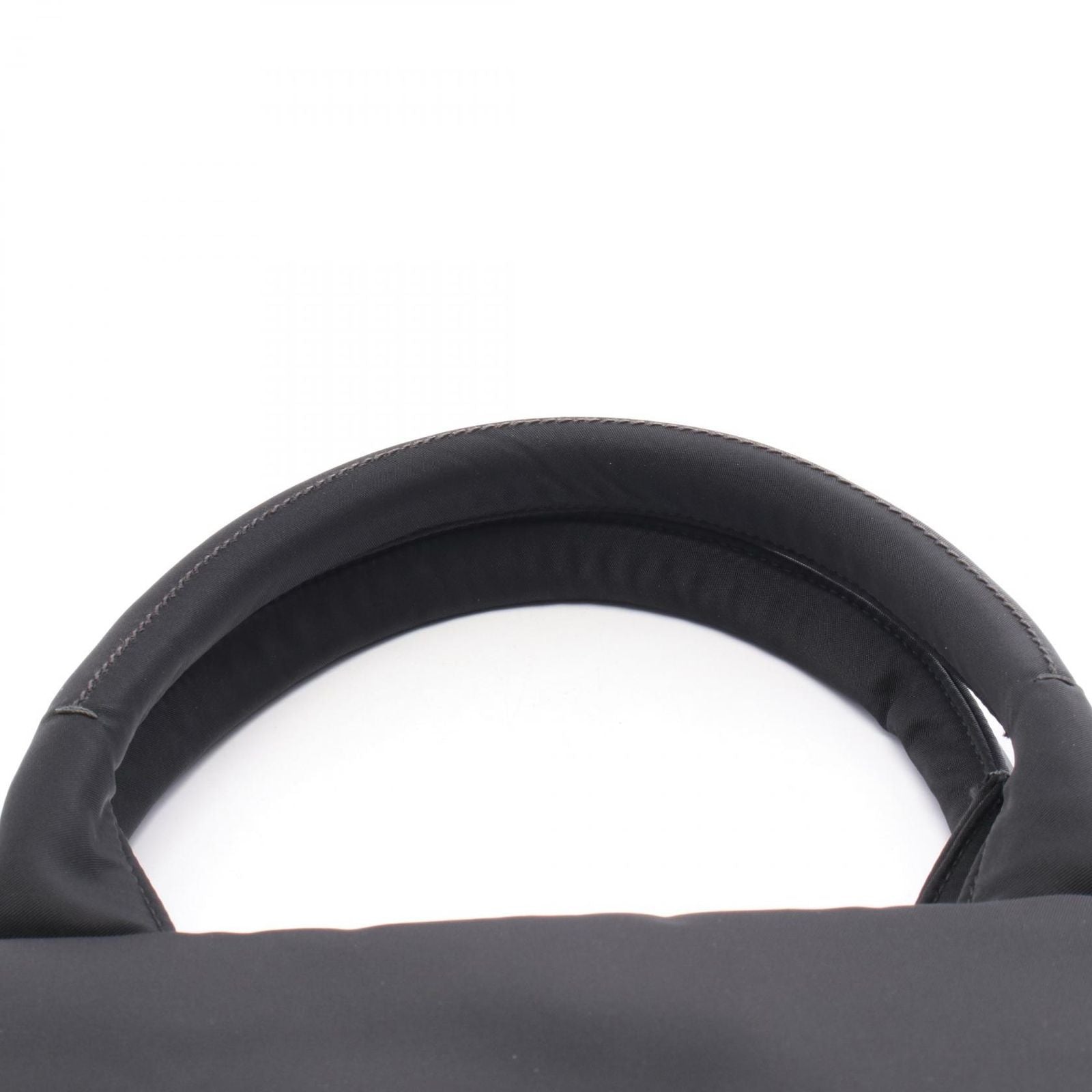 Prada Tote Camouflage Reversible 2-Way Black Nylon — view 8