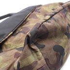 Prada Tote Camouflage Reversible 2-Way Black Nylon — view 7