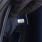 Chanel Shoulder Bag Quilted Small Flap Navy Lambskin Chain — view 5