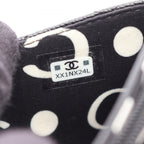 Chanel Shoulder Bag Quilted Black Caviar Leather Chain — view 5