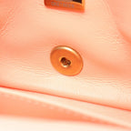 Chanel Shoulder Bag Mini Quilted 20 Salmon Pink Lambskin Mini Chain — view 6