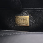 Chanel Shoulder Bag Quilted Black Lambskin Crystal Coco Mini Chain — view 5