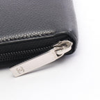 Chanel Round Wallet CC Logo Black Caviar Leather CC — view 7