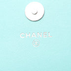 Chanel Shoulder Bag Matelasse Cobalt Blue Lambskin Chain Wallet — view 4
