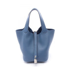 Hermes Handbag Picotin Lock PM Blue Thailand Leather