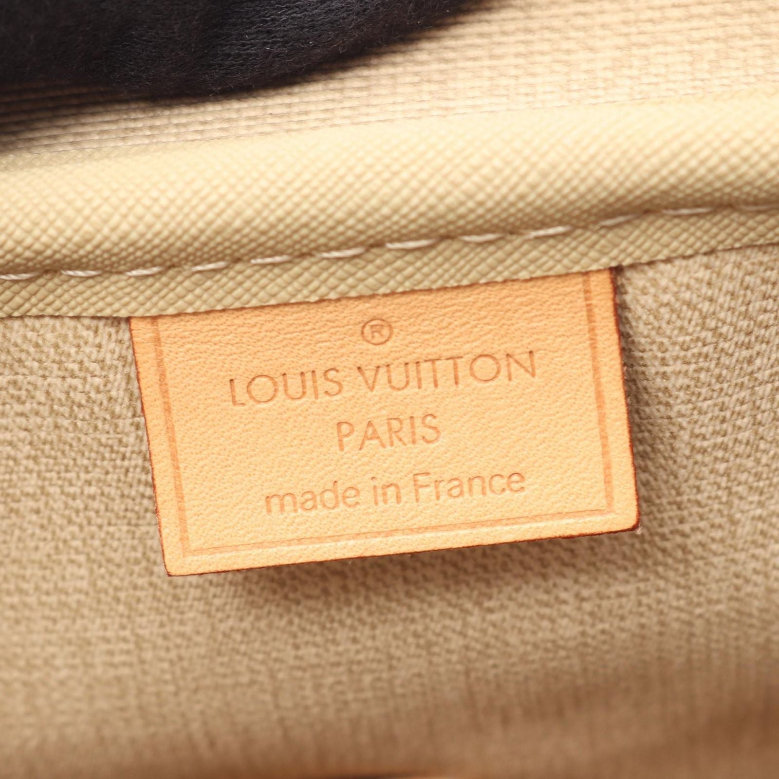 Louis Vuitton Handbag Deauville Bowling Vanity Monogram Canvas Leather — view 4