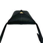 Saint Laurent Vintage Logo Leather Mini Shoulder Bag Black — view 4