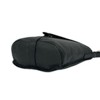 Saint Laurent Vintage Logo Leather Mini Shoulder Bag Black — view 8