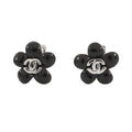 Chanel Earrings CC Logo Camellia 05