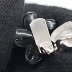 Chanel Earrings CC Logo Camellia 05 — view 6
