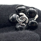 Chanel Earrings CC Logo Camellia 05 — view 7