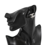 Chanel Earrings CC Logo Metal 98 a — view 4