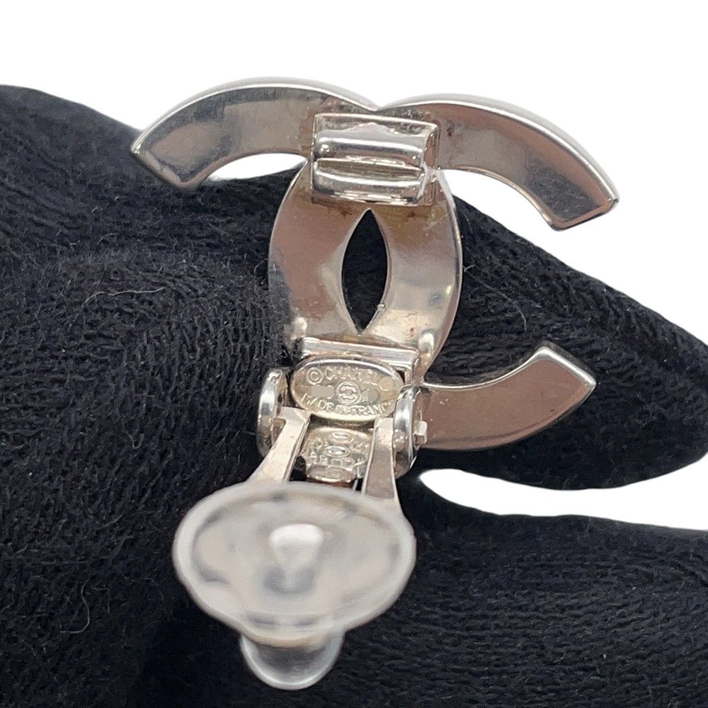 Chanel Earrings CC Logo Metal 98 a — view 8