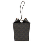 Celine Handbag Triomphe Strap Box Leather
