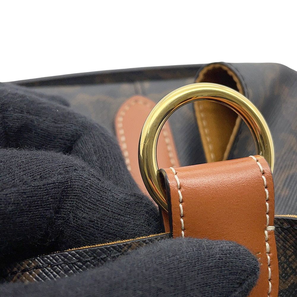 Celine Handbag Triomphe Strap Box Leather — view 9