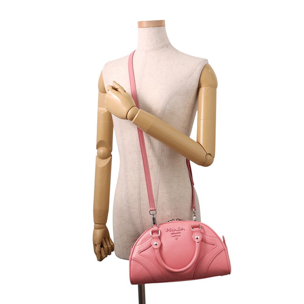 Prada Bow Sling Bag Leather 2-Way — view 5