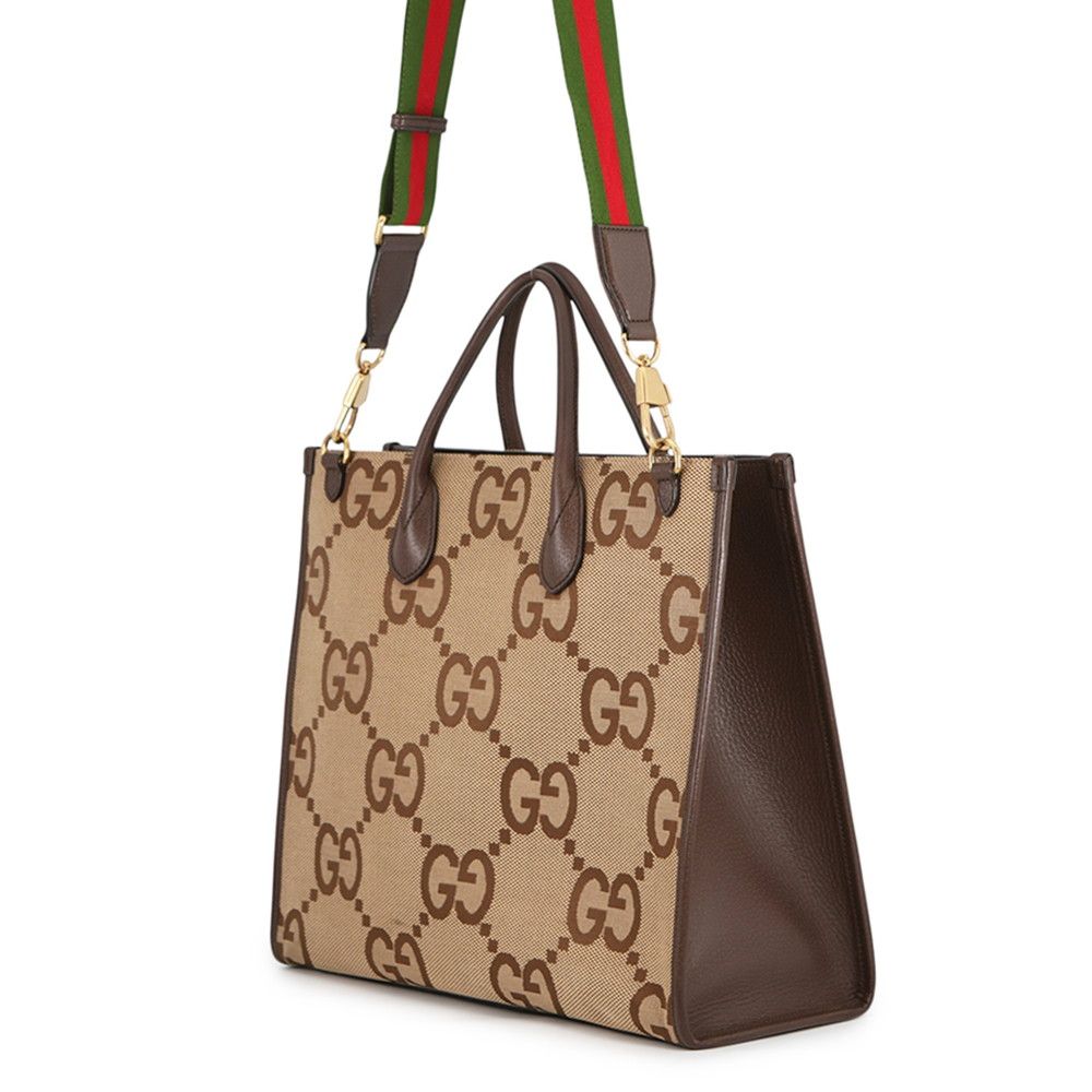 Gucci Tote Jumbo GG Canvas Leather 2-Way — view 2