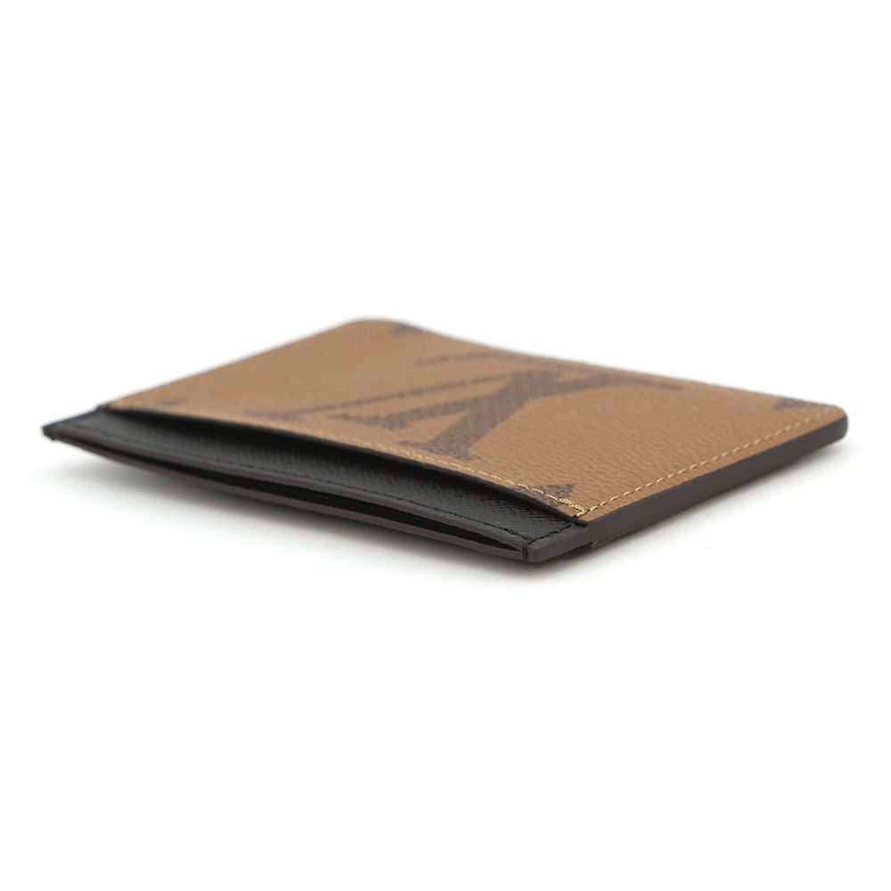 Louis Vuitton Card Case Monogram Reverse Holder LV Side — view 2