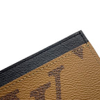 Louis Vuitton Card Case Monogram Reverse Holder LV Side — view 6
