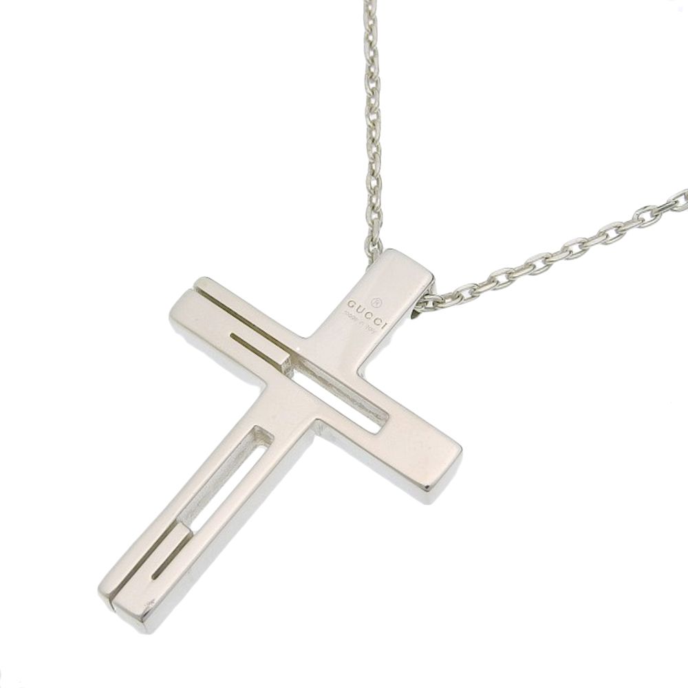 Gucci Cross 925 Sterling Silver Necklace — view 3