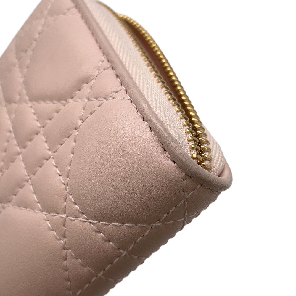 Dior Wallet Cannage Lady Voyageur Lambskin Handbag — view 8