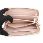 Dior Wallet Cannage Lady Voyageur Lambskin Handbag — view 4