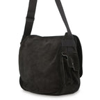 Saint Laurent Paris Shoulder Bag Suede Black — view 2