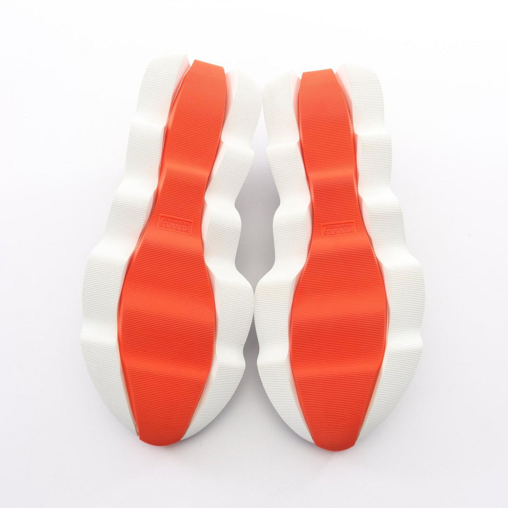Hermes Slip Ons Eclair Fabric Sneakers — view 4